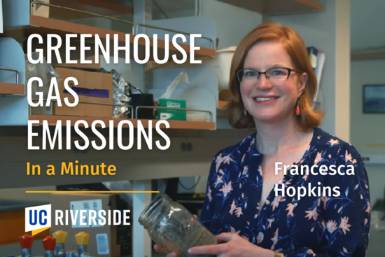 Professor Francesca Hopkins Greenhouse Gases Research