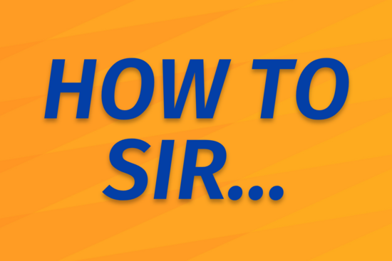 How to SIR