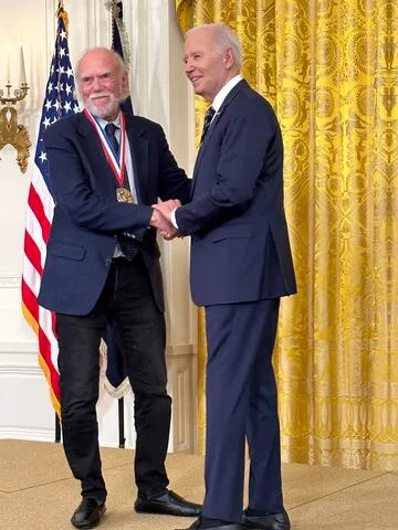 Barry Barish Joe Biden National Medal of Science White House Ceremony