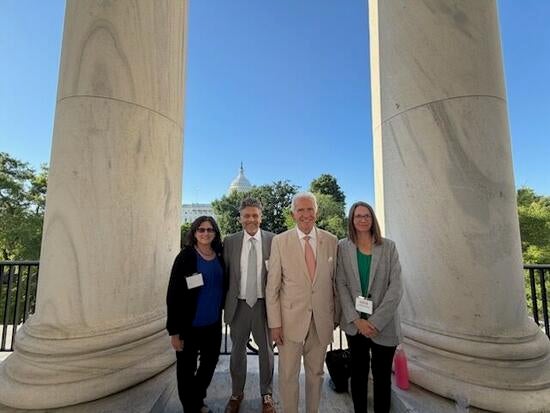 CNAS Divisional Dean Patricia Springer, and Professors Sean Cutler and Danelle Seymour meet with Congressman Jim Costa (CA-21) at Science of Agriculture event  