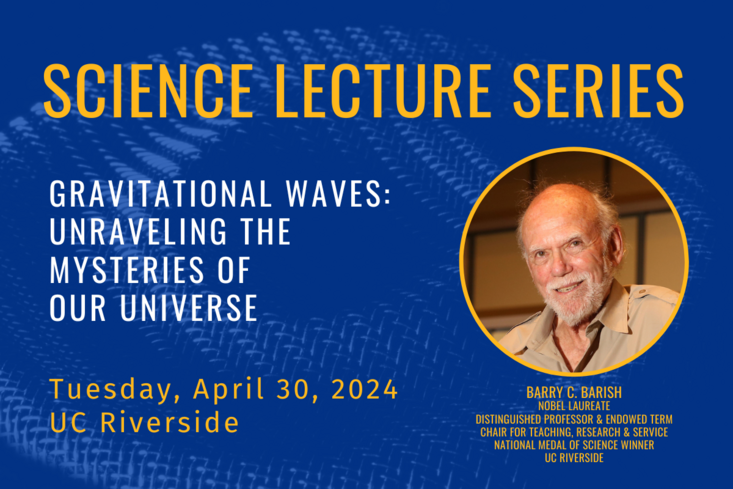 Science Lecture Series with Barry Barish
