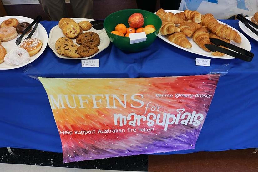 Muffins for Marsupials fundraiser treats