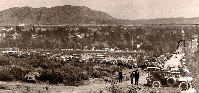 Citrus Experiment Station founded in Riverside at the foot of Mount Rubidoux