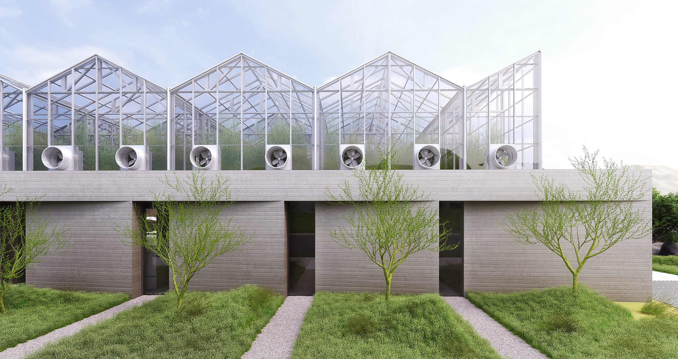 New greenhouse facility allows for expanded research space College of