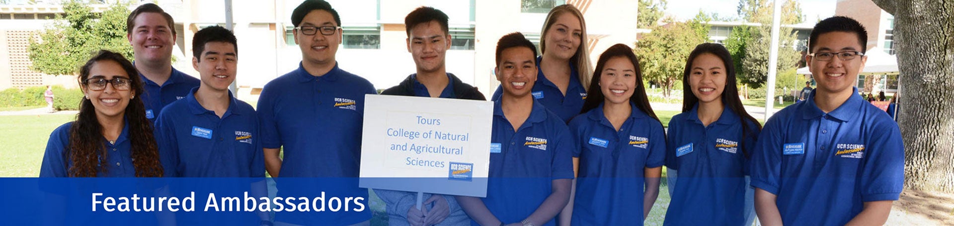Science Ambassadors ready to give campus tours