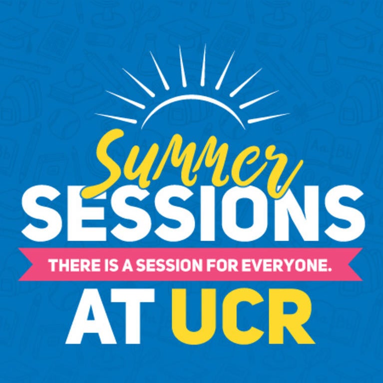Summer Sessions header image blue